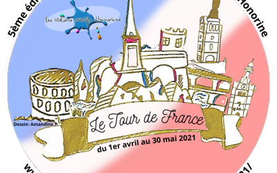 Tour de France virtuel par l’intermédiaire de l’atelier créatif d’Honorine